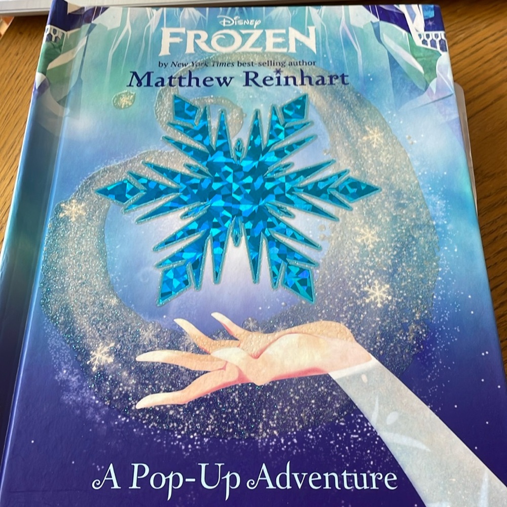 Disney Frozen A Pop-Up Adventures Book by Matt Reinhart